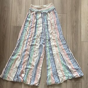 Surf Gypsy Colorful Striped Skirt